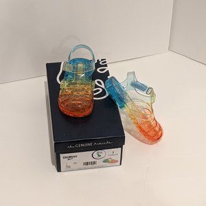 Rainbow Jelly Sandals | K0003